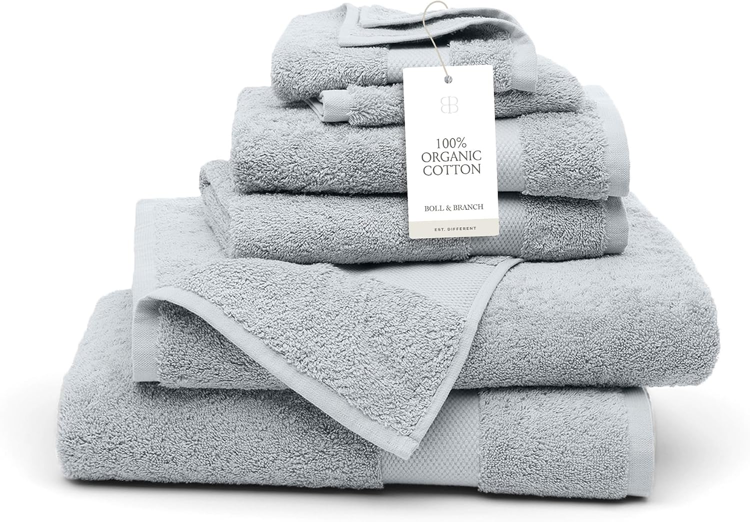 Shore 6-Piece Organic Cotton Towel Set