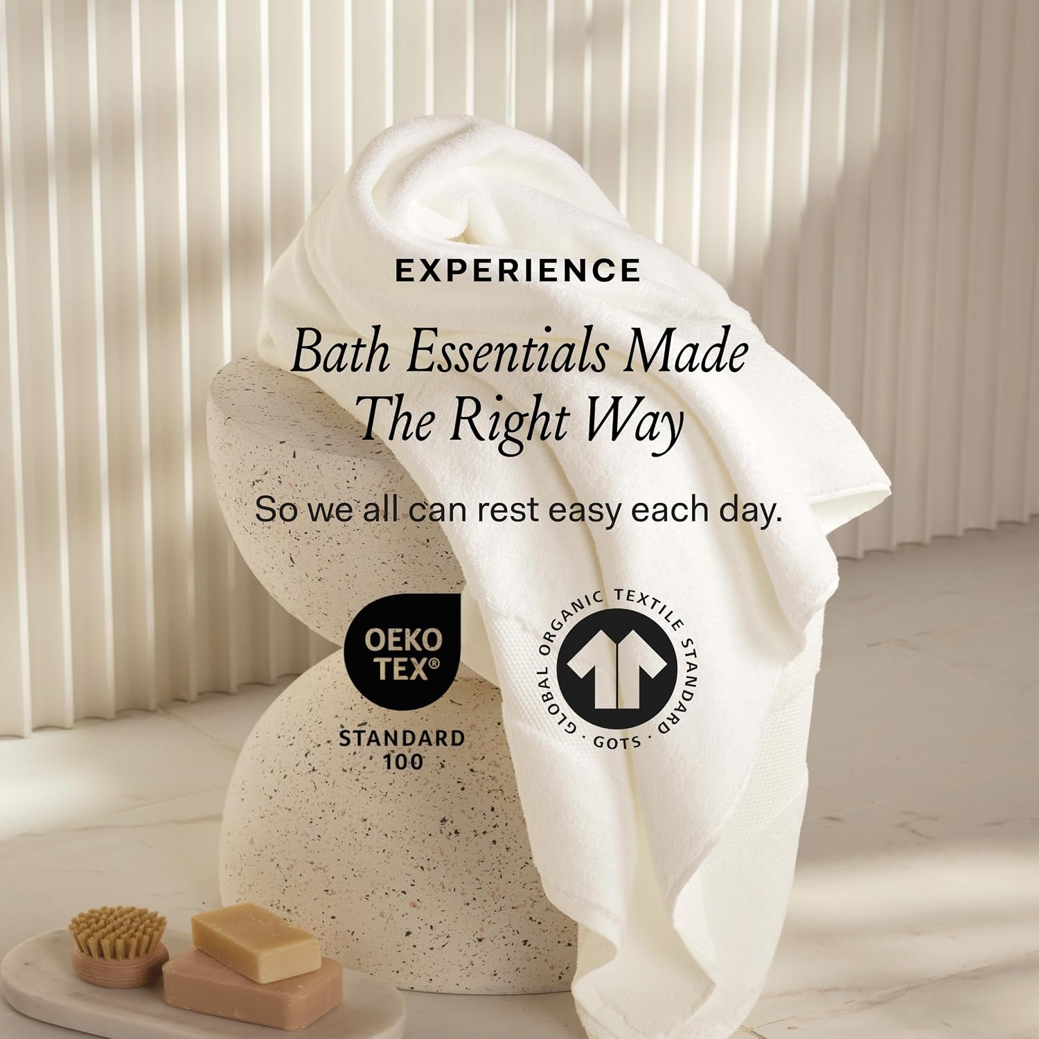 Shore 6-Piece Organic Cotton Towel Set