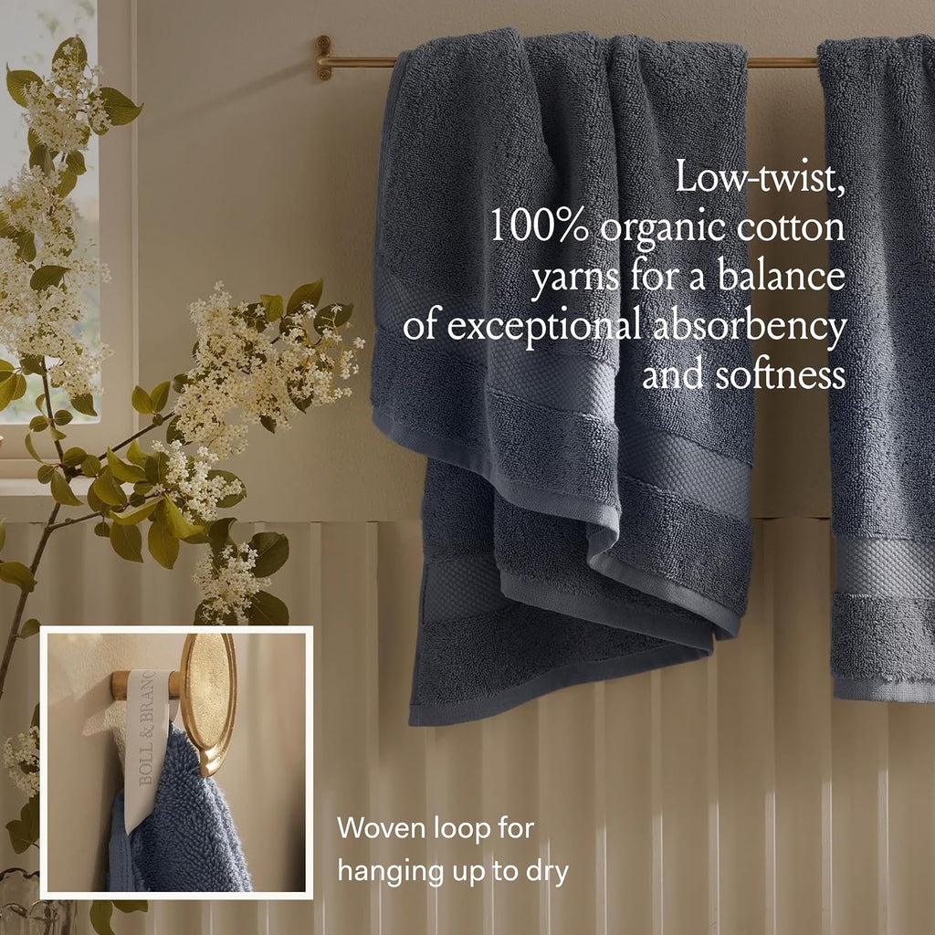 Shore 6-Piece Organic Cotton Towel Set