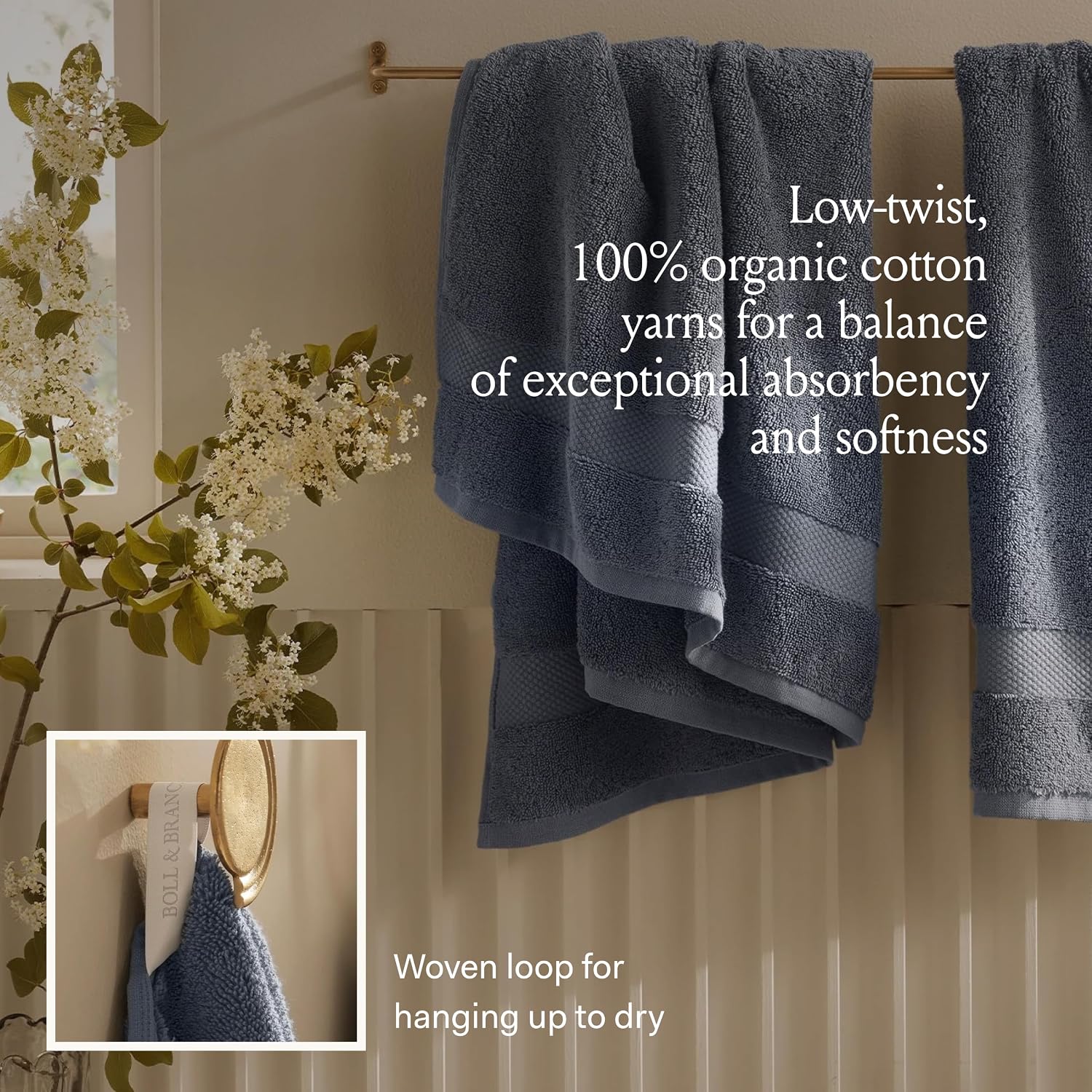 Shore 6-Piece Organic Cotton Towel Set