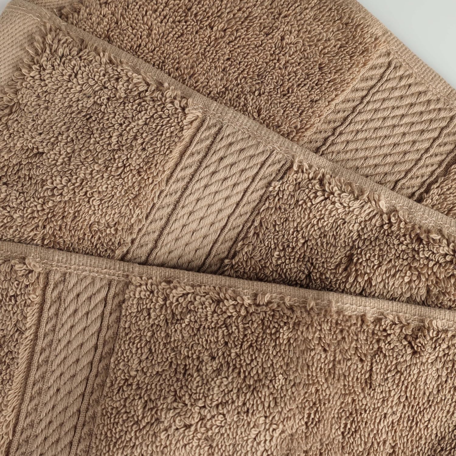 Latte 10-Piece Egyptian Cotton Towel Set